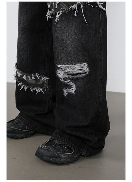Jeans "CAMO", Black, S