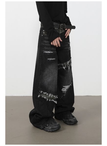 Jeans "CAMO", Black, S