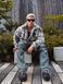 Winter Jacket "CRUCIFIX", Gray, S