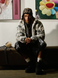 Winter Jacket "CRUCIFIX", Gray, S