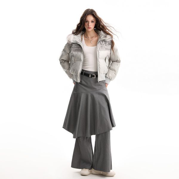 Winter Jacket "BLEG", White, S