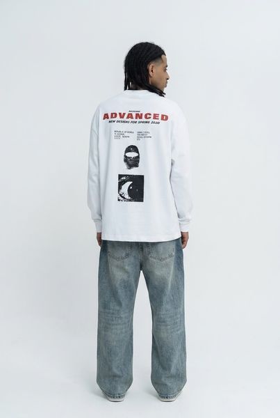 Longsleeve ""ADVANCED"", Black, S