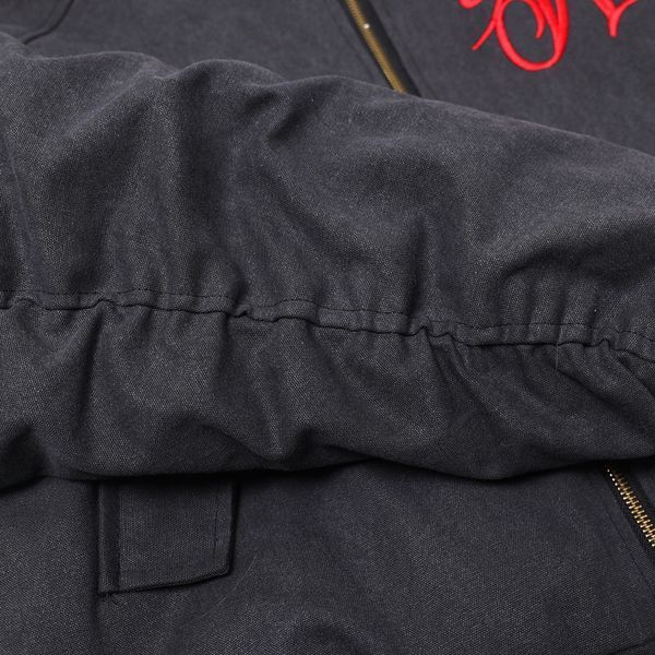 Bomber Jacket "CAMO", Black, M