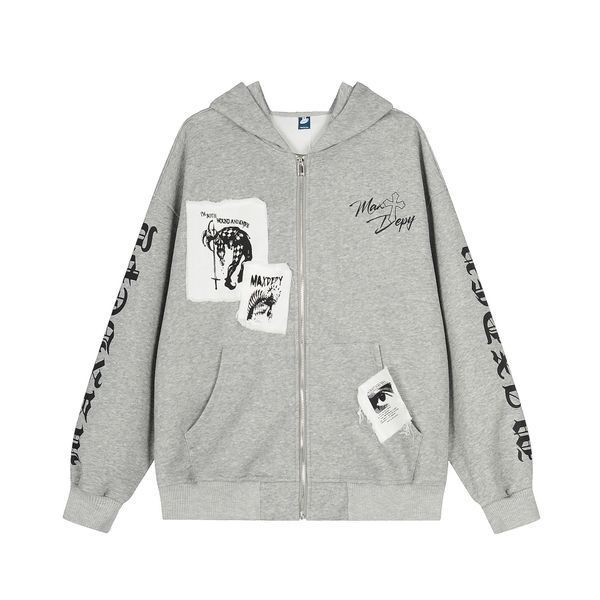 Zipper "DEPY", Black, M